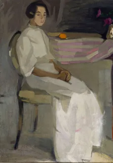 Schjerfbeck Collection: Costume Picture II, 1909. Creator: Schjerfbeck, Helene (1862-1946)