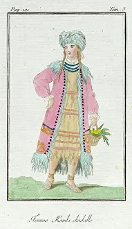 Labrousse Prints: Costume Plate (Femme Kamls chadalle)
