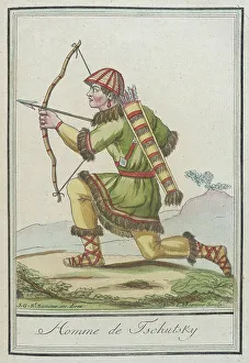 Laces Prints: Costumes de Différent Pays, Homme de Tschutsky