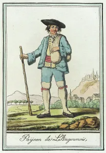 Costumes de Différent Pays, Paysan de L'Angoumois, c1797. Creators: Jacques Grasset de Saint-Sauveur, LF Labrousse