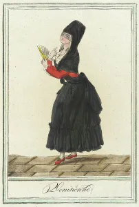 Mantilla Prints: Costumes de Différent Pays, Venitienne
