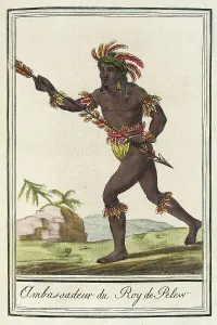 Costumes de Différents Pays, Ambassadeur du Roy de Pelew, c1797. Creators: Jacques Grasset de Saint-Sauveur, LF Labrousse