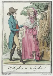 Courtship Prints: Costumes de Différents Pays, Anglais et Anglaise