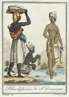 Washerwoman Prints: Costumes de Différents Pays, Blanchisseuses de St