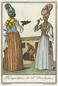 Smelling Prints: Costumes de Différents Pays, Bouquetieres de St