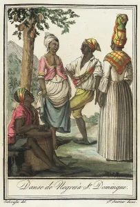 Headwrap Prints: Costumes de Différents Pays, Danse de Negres à St