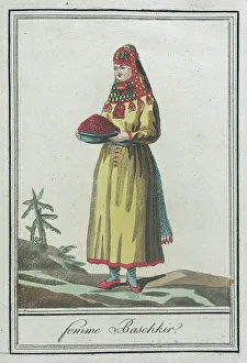 Ethnic Prints: Costumes de Différents Pays, Femme Baschkir