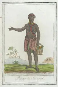 Senegalese Prints: Costumes de Différents Pays, Femme du Senegal
