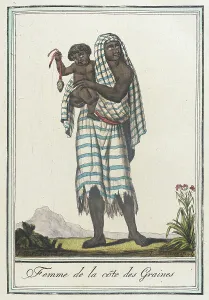 Liberian Prints: Costumes de Différents Pays, Femme de la Côte des Graines