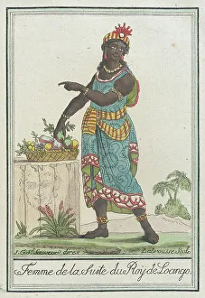 Congo Prints: Costumes de Différents Pays, Femme de la Suite du Roÿ de Loango