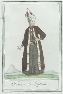 Labrousse Prints: Costumes de Différents Pays, Femme de l'Islande