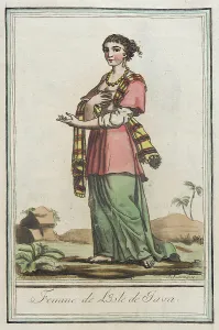 Java Prints: Costumes de Différents Pays, Femme de l'Isle de Java