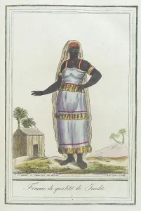 Fringed Prints: Costumes de Différents Pays, Femme de Qualitéde Guida