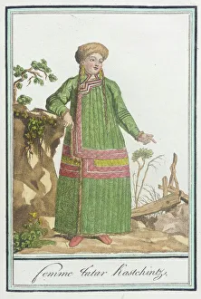 Labrousse Prints: Costumes de Différents Pays, Femme Tatar Kastchintz