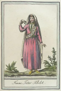Tartar Prints: Costumes de Différents Pays, Femme Tatar Tobolsk