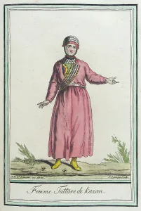 Ethnic Prints: Costumes de Différents Pays, Femme Tattare de Kazan
