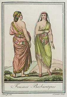 Lime Green Prints: Costumes de Différents Pays, Femmes Barbaresques