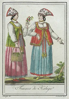 Ethnic Prints: Costumes de Différents Pays, Femmes de Kaluga