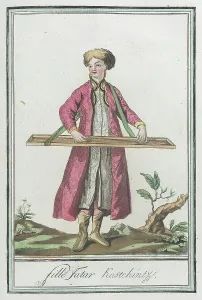 Costumes de Différents Pays, Fille Jatar Kastchintz, c1797. Creator: Jacques Grasset de Saint-Sauveur