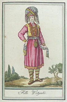 Labrousse Prints: Costumes de Différents Pays, Fille Wotÿake