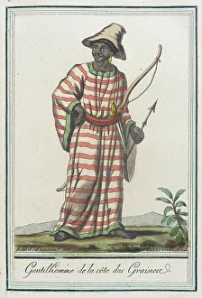 Liberian Prints: Costumes de Différents Pays, Gentilhomme de la Côte des Graines