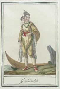 Canoe Prints: Costumes de Différents Pays, Groenlandaise
