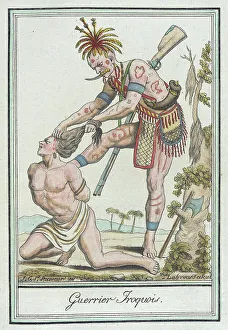 Labrousse Prints: Costumes de Différents Pays, Guerrier Iroquois