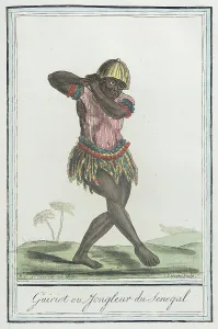 Senegalese Prints: Costumes de Différents Pays, Guiriot ou Jongeur du Senegal
