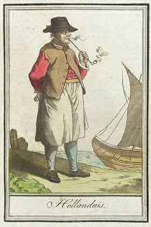 Holland Netherlands Prints: Costumes de Différents Pays, Hollandais, c1797. Creator: Jacques Grasset de Saint-Sauveur