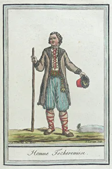 Israeli Prints: Costumes de Différents Pays, Homme Ischeremisse