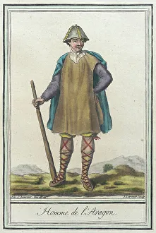 Laces Prints: Costumes de Différents Pays, Homme de l'Aragon