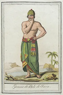 Java Prints: Costumes de Différents Pays, Homme de l'Isle de Java