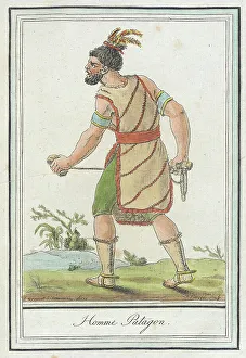 Argentine Prints: Costumes de Différents Pays, Homme Patagon
