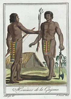 Giving Prints: Costumes de Différents Pays, Hommes de la Guÿane