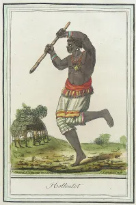 Straw Hut Prints: Costumes de Différents Pays, Hottentot