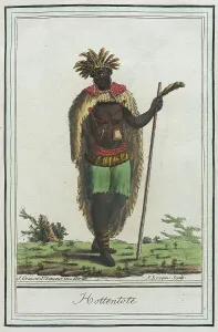 Khoikhoi Prints: Costumes de Différents Pays, Hottentote