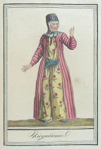 Ethnic Prints: Costumes de Différents Pays, Kirguisienne