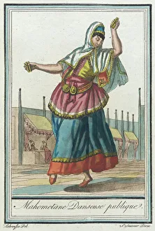 Hejab Prints: Costumes de Différents Pays, Mahometane Danseuse Publique
