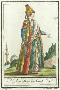 Regal Prints: Costumes de Différents Pays, Mahometane en Habit d'Eté