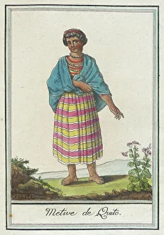 Mixed Race Prints: Costumes de Différents Pays, Metive de Quito