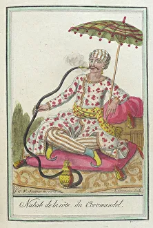 Hookah Prints: Costumes de Différents Pays, Nabab de la Côte du Coromandel