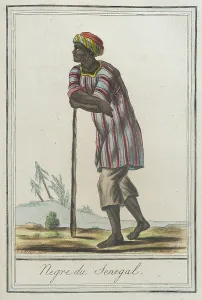 Senegalese Prints: Costumes de Différents Pays, Negre du Senegal