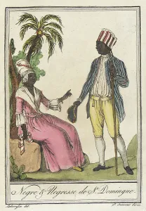 Hispanic Prints: Costumes de Différents Pays, Negre & Negresse de St