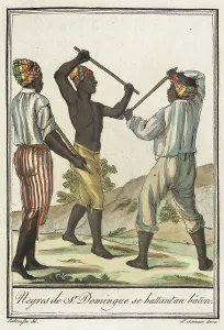 Opponent Prints: Costumes de Différents Pays, Negres de St