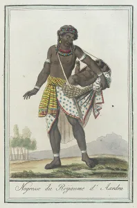 Benin Prints: Costumes de Différents Pays, Negresse du Roÿaume d'Aardra