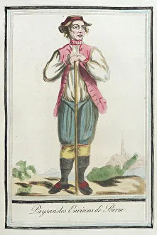 Costumes de Différents Pays, Paysan des Environs de Berne, c1797. Creators: Jacques Grasset de Saint-Sauveur, LF Labrousse