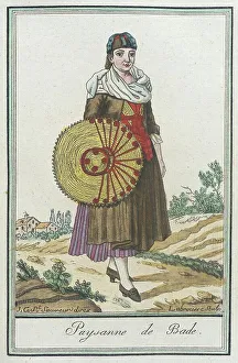 Costumes de Différents Pays, Paysanne de Bade, c1797. Creator: Jacques Grasset de Saint-Sauveur