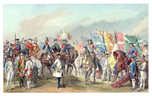 Urrabieta Prints: Costumes Of The French Army, (1885). Artist: Urrabieta
