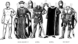 Costumes of Men and Women as Worn in the Period When Henry V Reigned, c1934