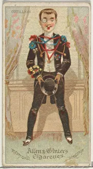 Dude Prints: Cotillion, from Worlds Dudes series (N31) for Allen & Ginter Cigarettes, 1888